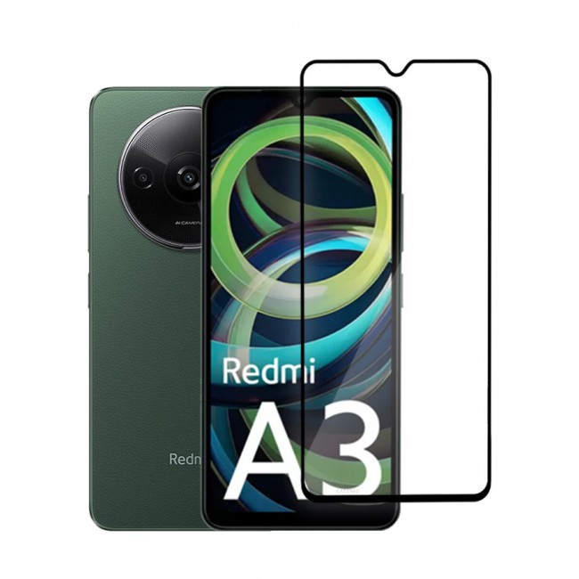 CATANES Xiaomi Redmi A3 Tempered Glass Screen Protector Anti-Scratch Case Friendly HD Clear Protective Film