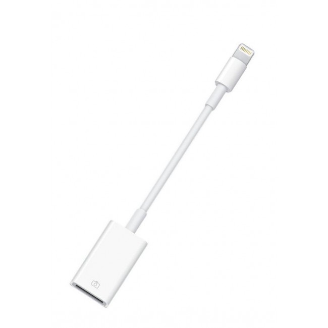 Apple Lightning to USB Camera Adapter for iPhone XR, XS, XS Max - White