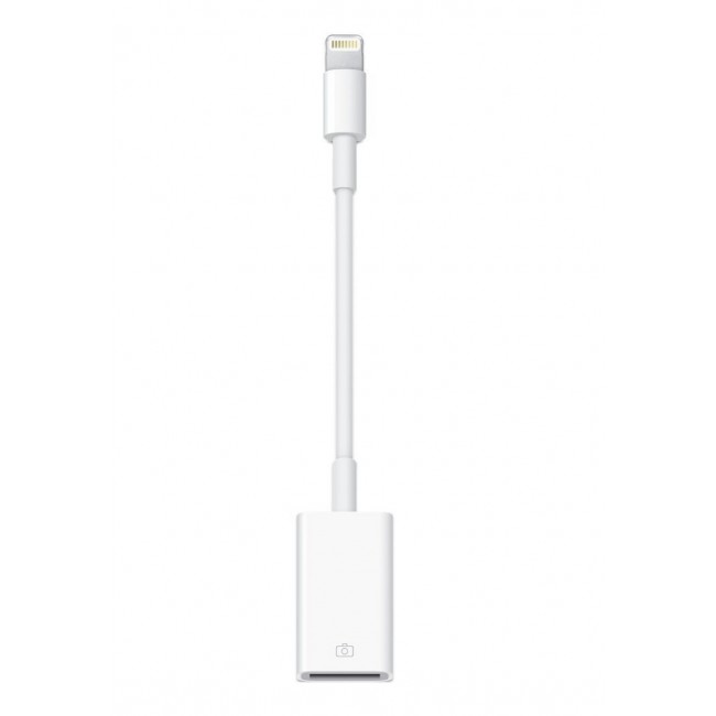 Apple Lightning to USB Camera Adapter for iPhone XR, XS, XS Max - White