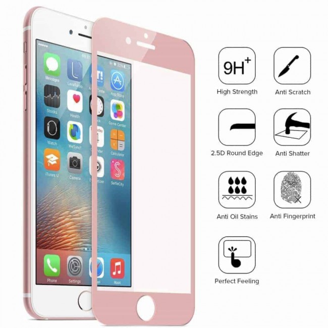Margoun 3D Screen Protector for Apple iphone 7/8 (4.7 inch ) – Gold , Rose Gold