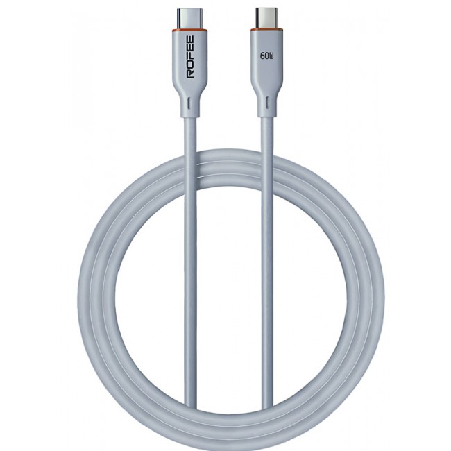 Rofee Fast Charging And Data Transmittion Cable 60W 1.2 Metre USBC to Lightning Charge Cord for USB C TO Lightning Devices White