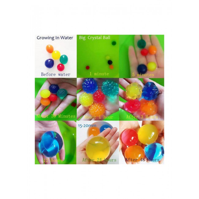 MARGOUN 30-Piece Crystal Mud Water Bead