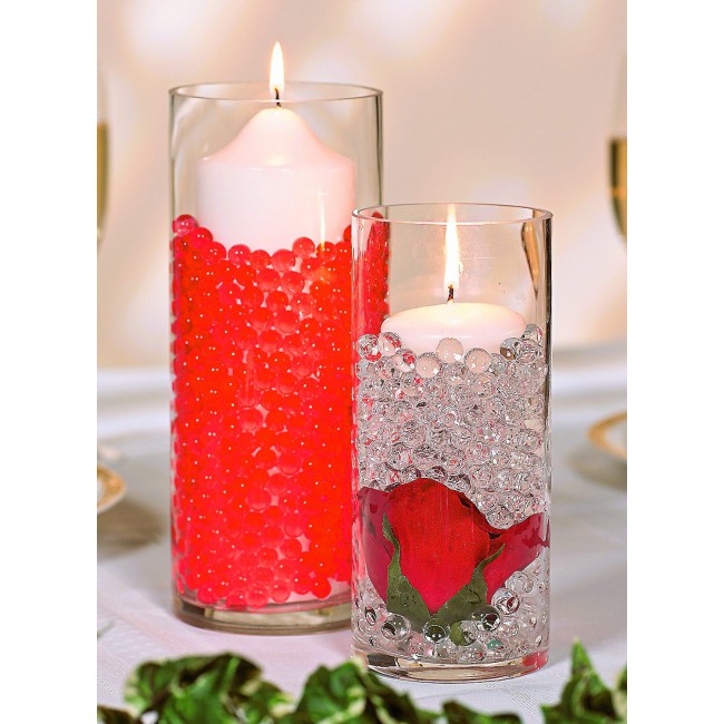 MARGOUN Water Beads Magic Gel Crystal Soil Hydrogel Balls Vase Filler for Growing Plant Home Decor Centerpieces DIY Craft Toys/10000pcs
