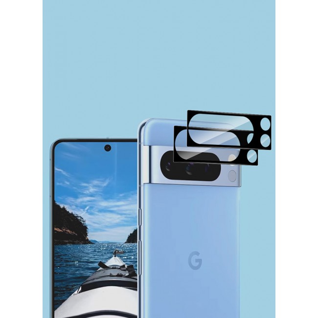 MARGOUN 5 Packs For Google Pixel 8 Pro TPU Case and 2 Screen Protectors and 2 Camera Lens Protectors Clear Anti-Yellowing Transparent Shockproof Case Scratch Resistant Cover