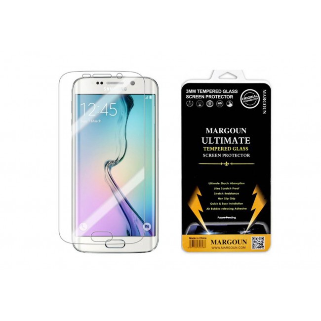 Margoun Tempered Glass Screen Protector for Samsung Galaxy S6 Edge