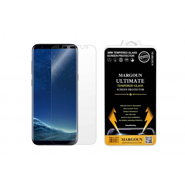 Margoun Tempered Glass Screen Protector for Samsung Galaxy S8+