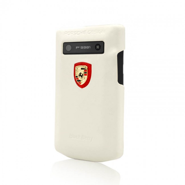 Back Case Cover for BlackBerry Porsche Design P9981 in White