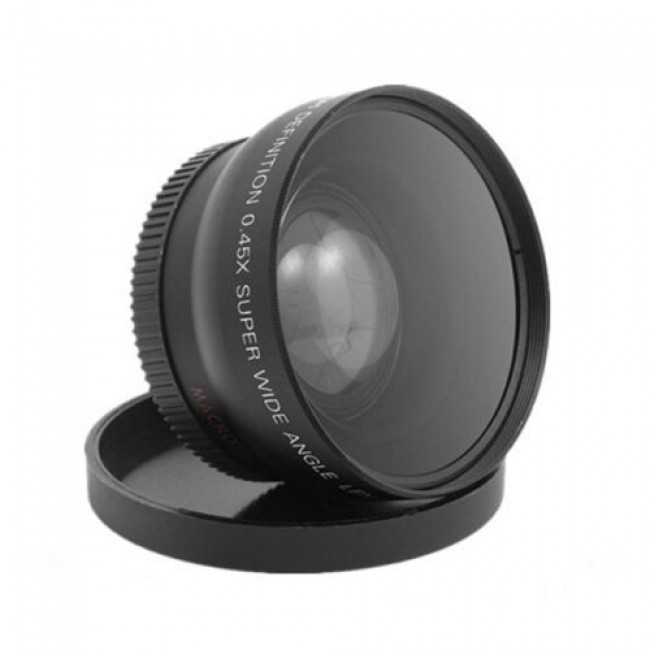 52mm Wide Angle and Macro Lens Set for Nikon Cameras