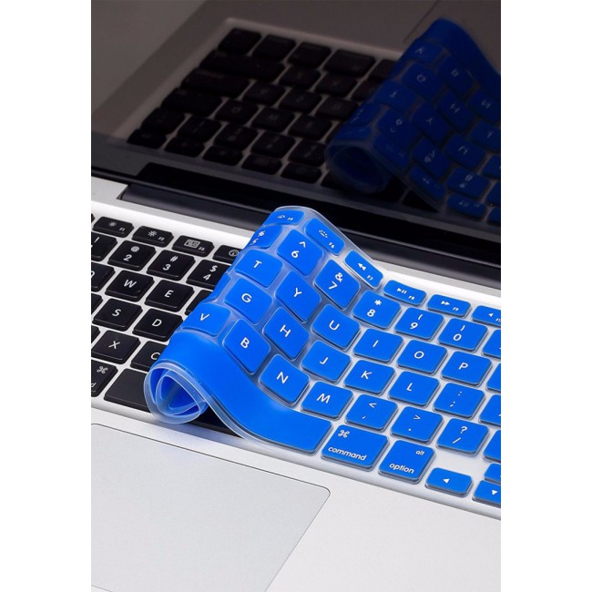 MacBook Air 11.6 inch A1370 A1465 Case and Keyboard Protector Skin - Blue