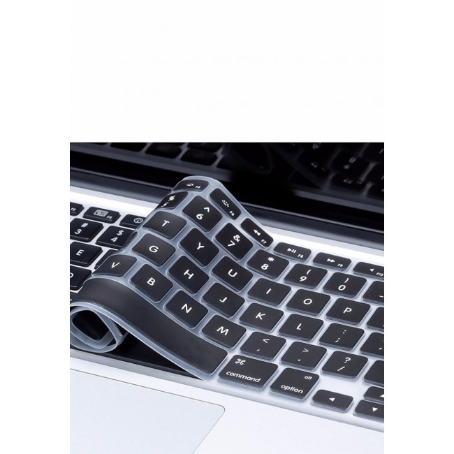 Margoun Hard Cover with Matching Color Keyboard Skin for MacBook Air 13.3" (MBA) - Black