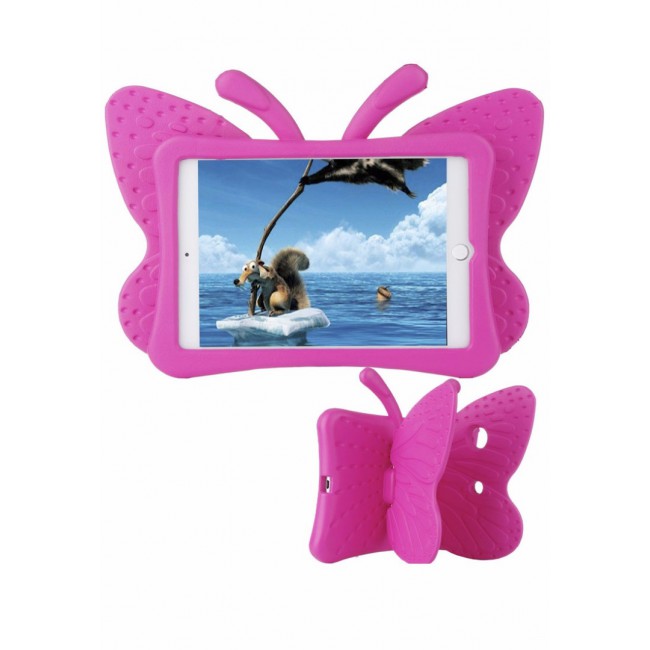 Margoun Butterfly Design Shockproof Case Cover for iPad Mini 1 2 3, Pink