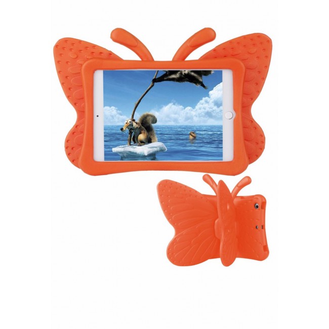 Margoun Butterfly Design Shockproof Case Cover for iPad Mini 4, Orange