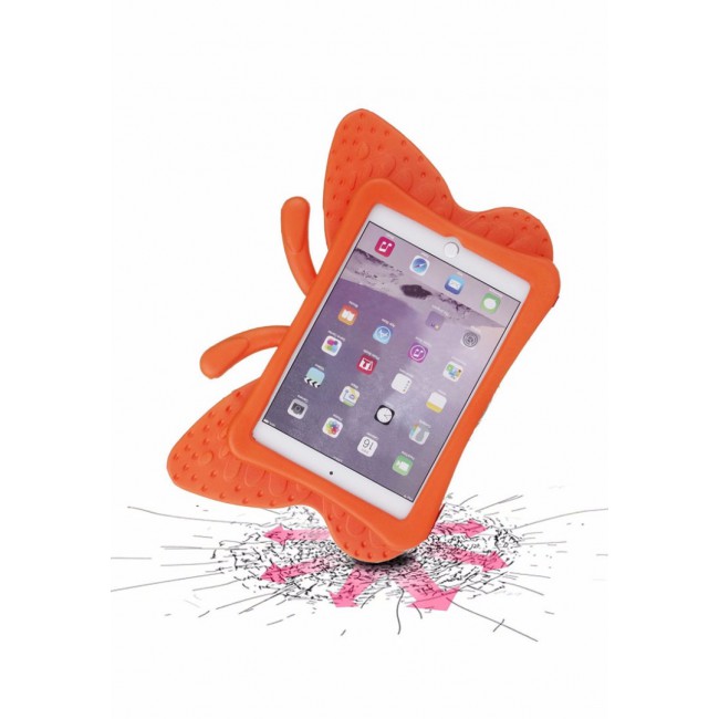 Margoun Butterfly Design Shockproof Case Cover for iPad Pro 9.7, Orange