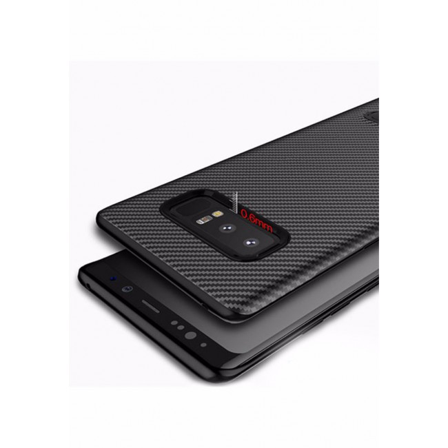 Totu Design Case Cover with Kickstand for Samsung Galaxy Note 8 - Black