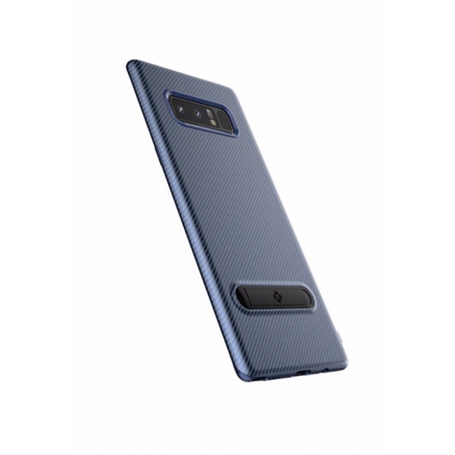 Totu Design Case Cover with Kickstand for Samsung Galaxy Note 8 - Blue