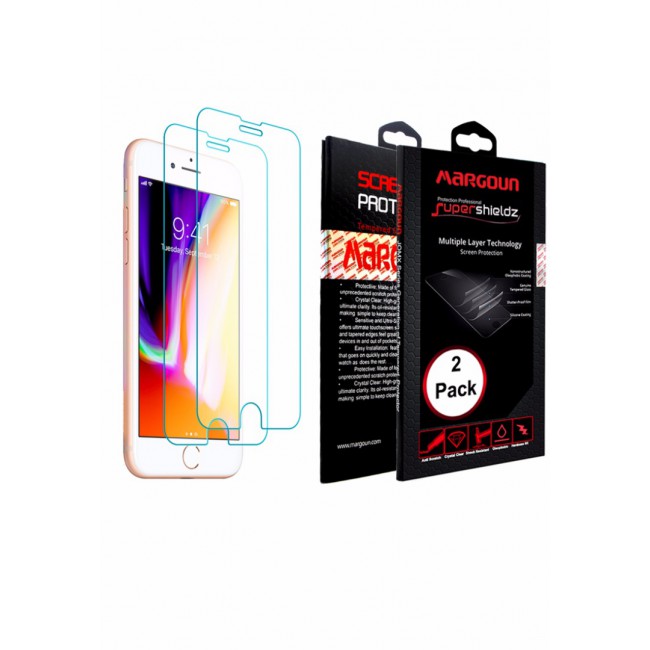 Margoun 2-Pack Screen Protector for Apple iPhone 8 Plus