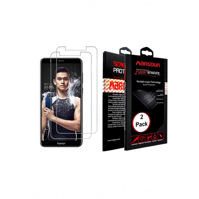 Margoun 2 Pack Super Shields Multi-Layer Screen Protector for Huawei Honor 7X