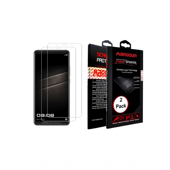 Margoun 2 Pack Super Shields Multi-Layer Screen Protector for Huawei Mate 10 Porsche Design