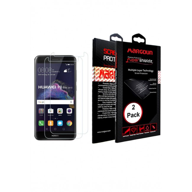 Margoun 2 Pack Super Shields Multi-Layer Screen Protector for Huawei P8 Lite
