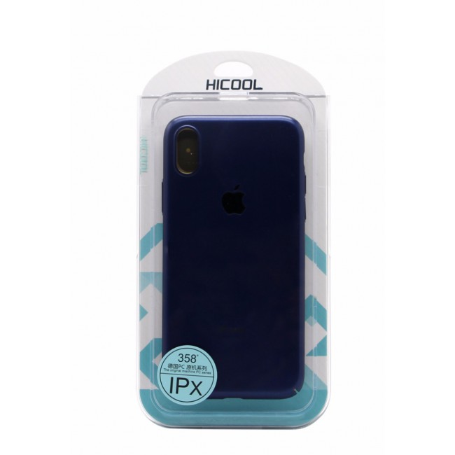 HICOOL Ultra-Slim Case Cover for iPhone X and XS - Blue