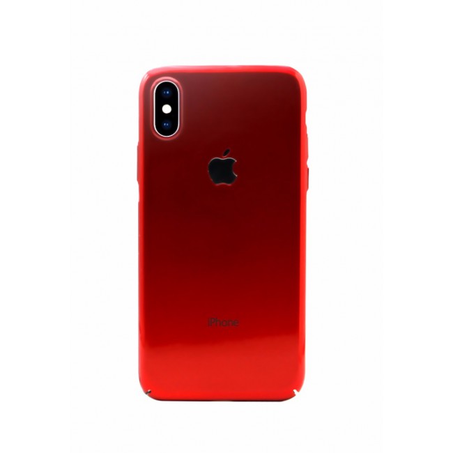 HICOOL Ultra-Slim Case Cover for iPhone X and XS- Red