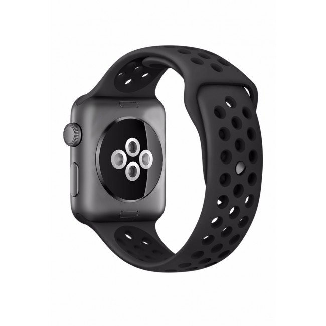 Lemfo LF07 Smart Watch with Sports Plus Silicone Strap Black Frame - Pure Black