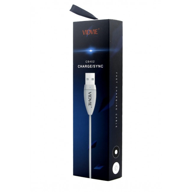 Vidvie CB402 Fast Charging Lightning Cable - White