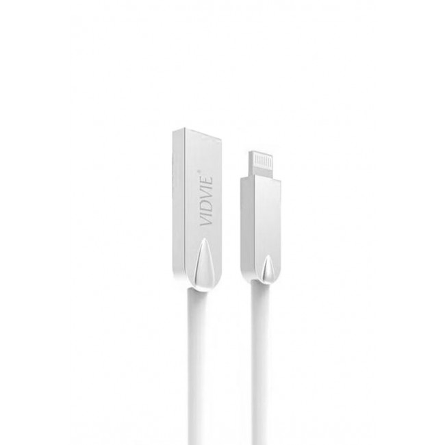 Vidvie CB418 Fast Charging Lightning Cable - White