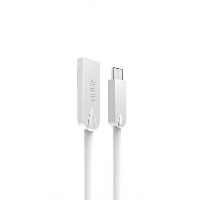 Vidvie CB418 Fast Charging Micro USB Cable - White