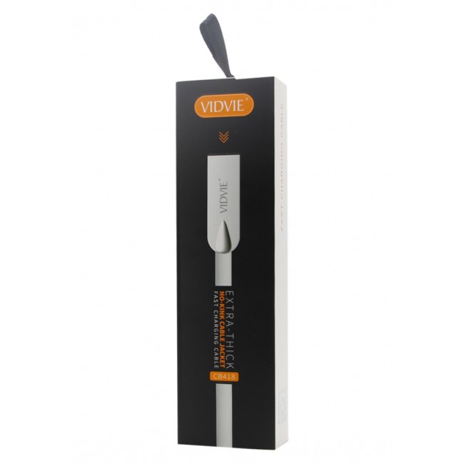 Vidvie CB418 Fast Charging Micro USB Cable - White