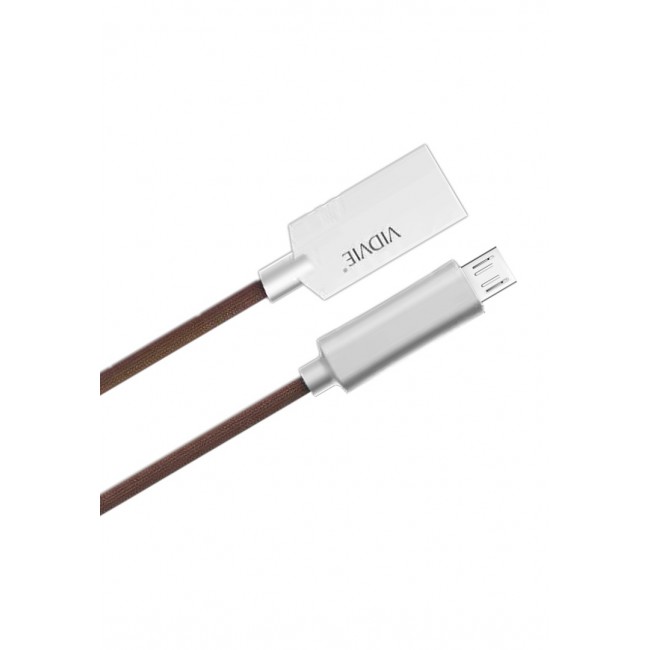 Vidvie CB421 Fast Charging Micro USB Cable - Silver