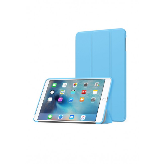 Margoun Apple iPad Air 2013 9.7 inches Trifold Case Smart Folio Cover - Blue