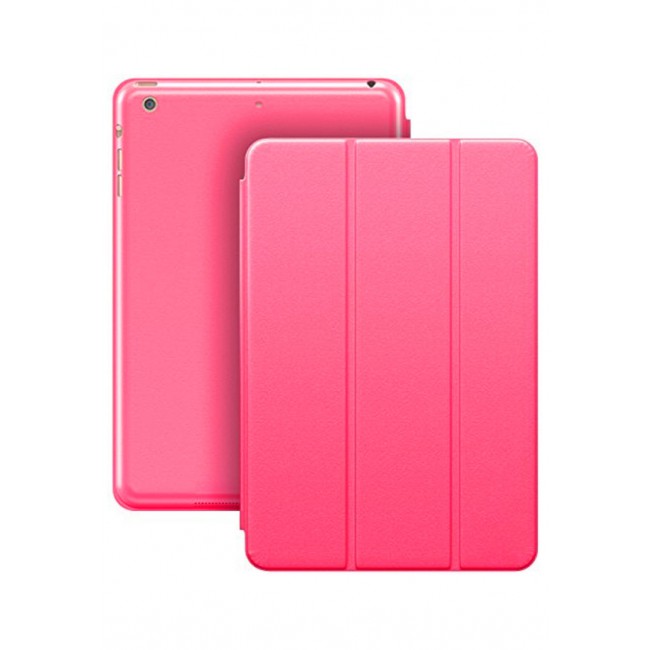 Margoun Apple iPad Air 2013 9.7 inches Trifold Case Smart Folio Cover - Pink