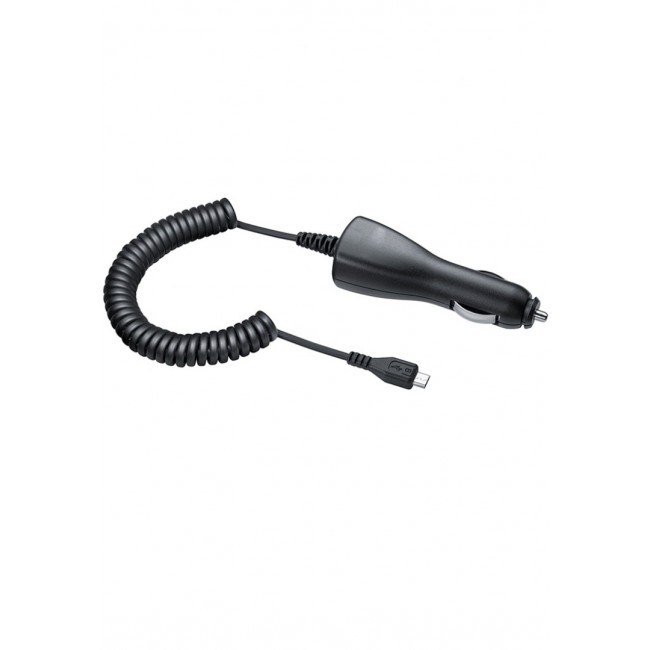 Ultra DC-6 Coiled Cable Car Charger - Black