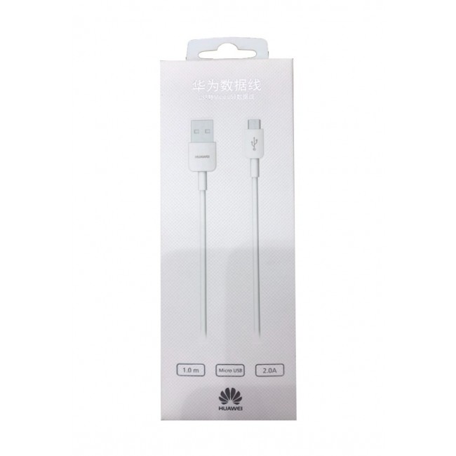 Huawei Charge and Sync Micro USB Cable 1M - White