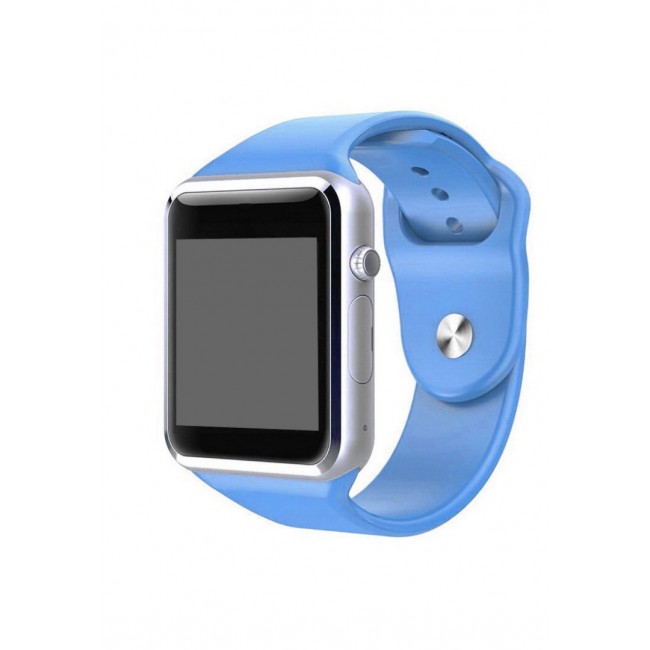Margoun DM-09 Smart Watch Health Tracker with SIM Slot and Camera - Blue