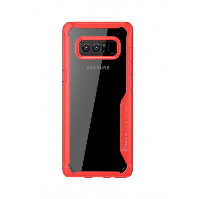 Ipaky 2-in-1 Case for Samsung Galaxy Note 8 Back Cover - Red