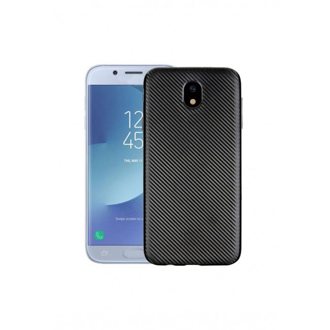 Margoun Carbon TPU Fiber Case for Samsung Galaxy J5 Pro - Black