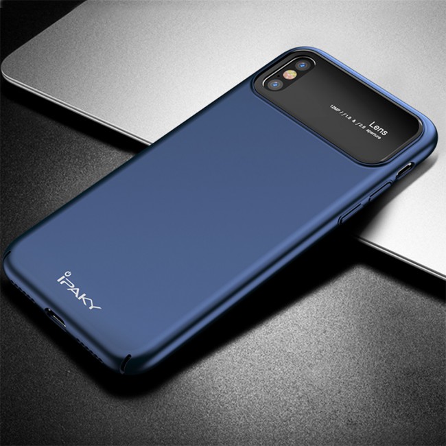 Ipaky Case for Apple iPhone X Shockproof Back Cover - Blue