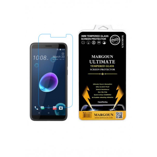 Margoun Tempered Glass Screen Protector for HTC Desire 12