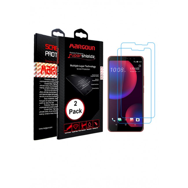 Margoun 2-Pack Screen Protector for HTC U11 EYES