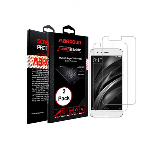 Margoun 2-Pack Screen Protector for Xiaomi MI 6