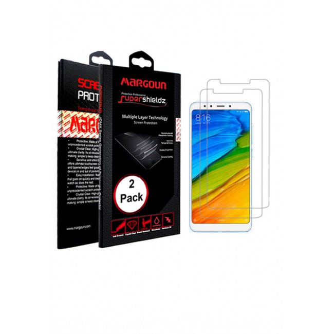 Margoun 2-Pack Screen Protector for Xiaomi Redmi 5