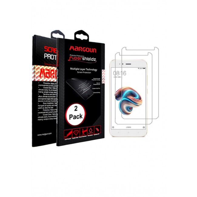Margoun 2-Pack Screen Protector for Xiaomi MI A1