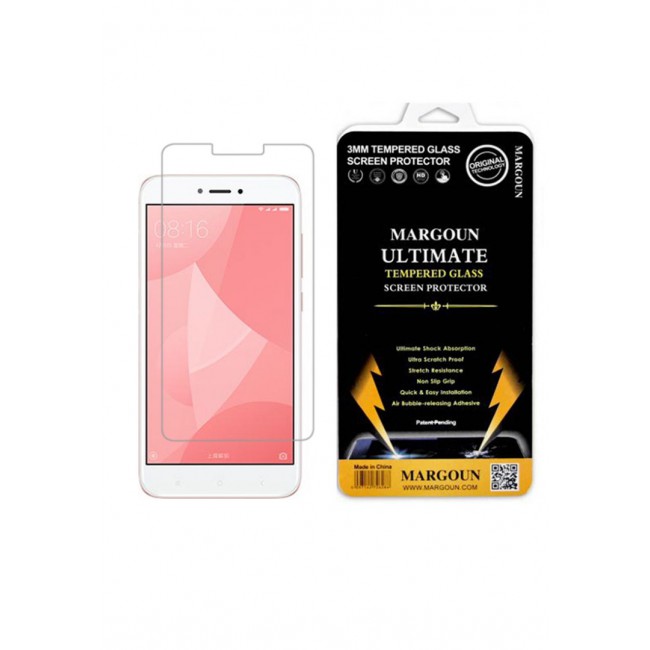Margoun Tempered Glass Screen Protector for Xiaomi Redmi 4X