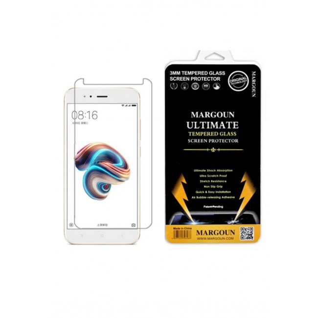 Margoun Tempered Glass Screen Protector for Xiaomi Mi A1