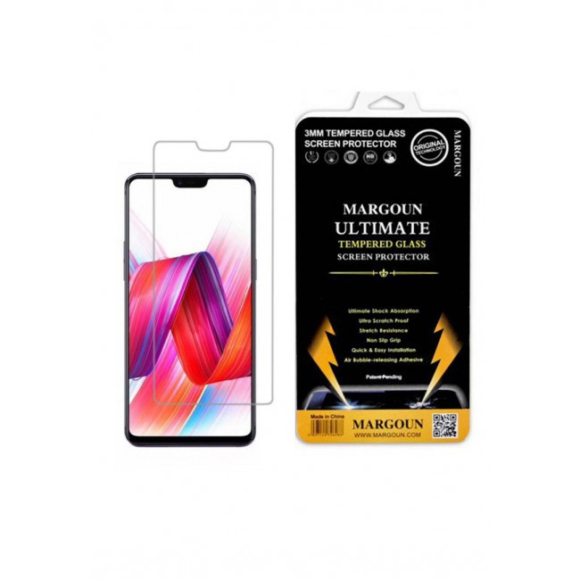 Margoun Tempered Glass Screen Protector for Oppo R15