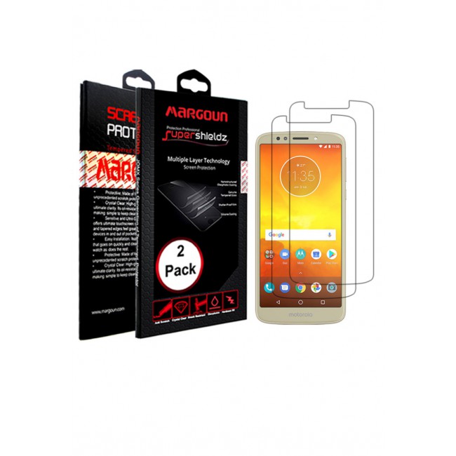 Margoun 2-Pack Screen Protector for Motorola E5 Plus