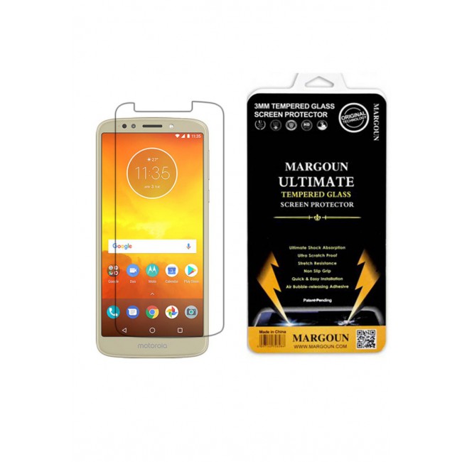 Margoun Tempered Glass Screen Protector for Motorola Moto E5 Plus