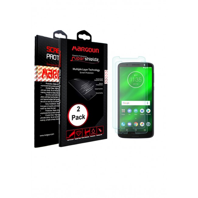 Margoun 2-Pack Screen Protector for Motorola Moto G6 Plus